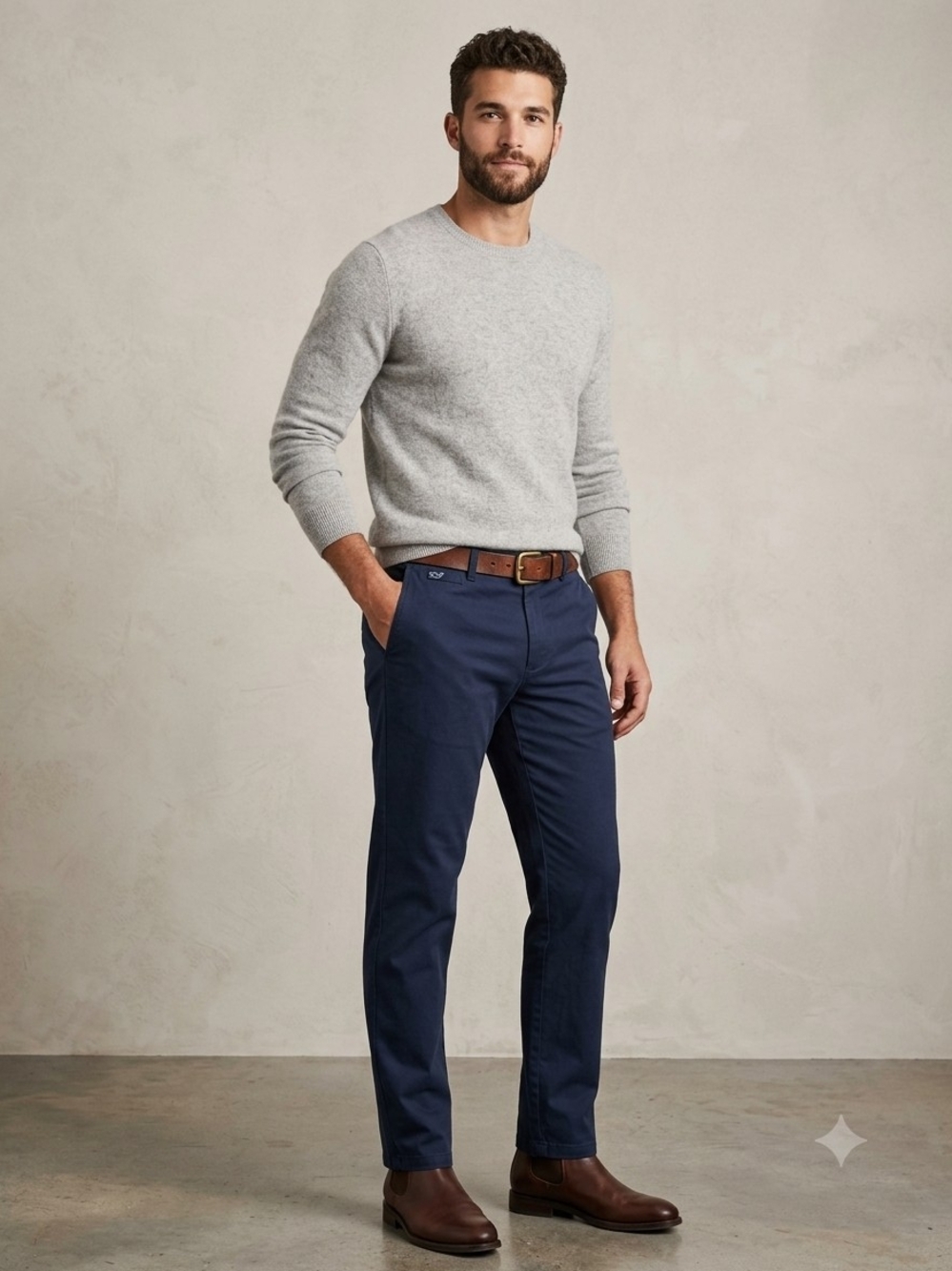 Vineyard Vines Navy Straight Club Pant